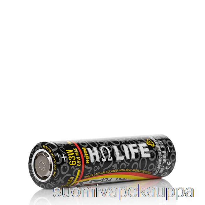 Vape Suomi Hohm Tech Life 4 18650 3015mah 22.1a Akku Yksiakku