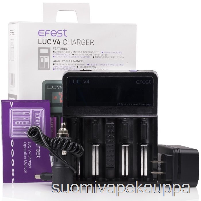 Vape Box Efest Luc V4 Lcd-laturi