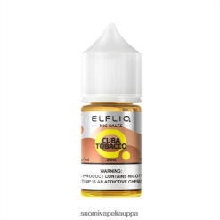 Kuuban tupakka X446H216 ELFBAR ELFLIQ NIC -suola 30ml