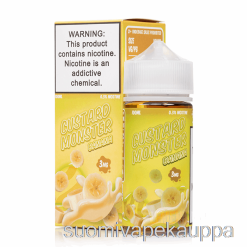 Vape Box Banaani - Vaniljakastike Hirviö - 100ml 0mg