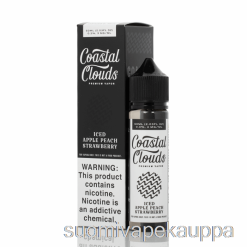Vape Box Iced Apple Persikka Mansikka - Coastal Clouds Co. - 60 Ml 0 Mg
