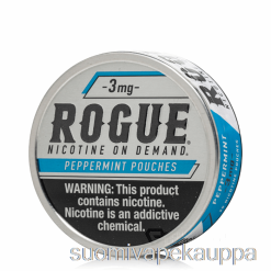 Vape Nesteet Rogue Nikotiinipussit - Piparminttu 3mg