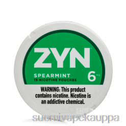 Vape Nesteet Zyn Nikotiinipussit - Viherminttu 6mg