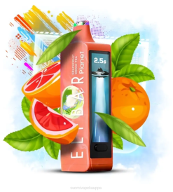 Vape Suomi - Elf Bar Planet 25 000 greippi vihreää teetä 424017