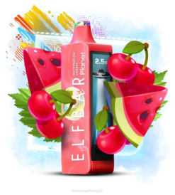 Vape Suomi - Elf Bar Planet 25 000 vesimeloni kirsikka 424021